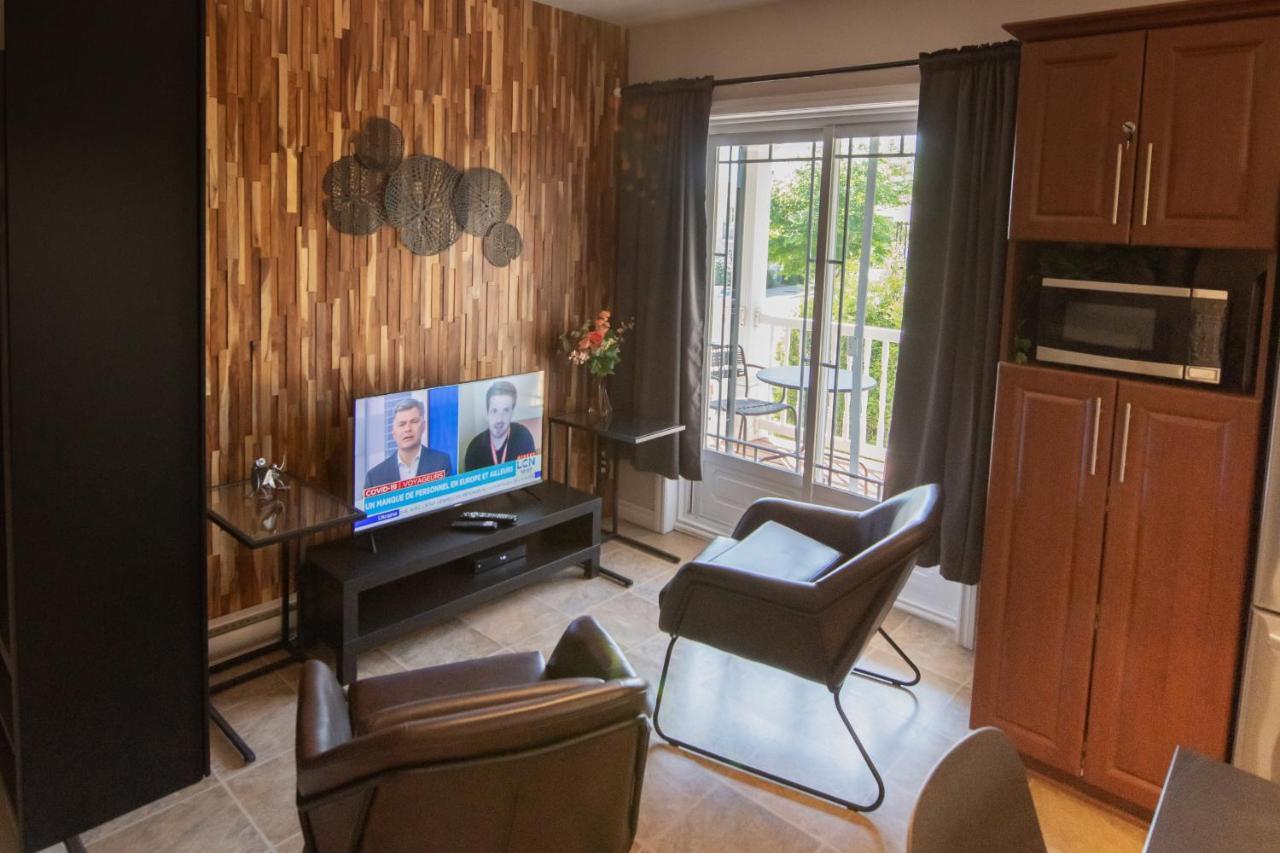 Appartements Victoria La Baie Luaran gambar
